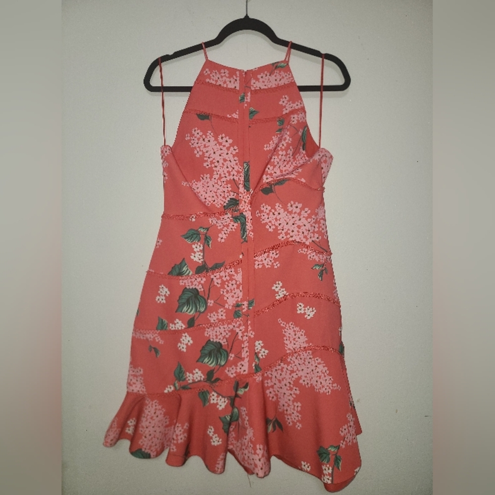 Keepsake wild thoughts mini ruffled dress size large